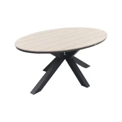 4-Seasons Outdoor 4 Seasons Calpi / GI Edison 180 x 115 cm. tafel - ovale tuinset