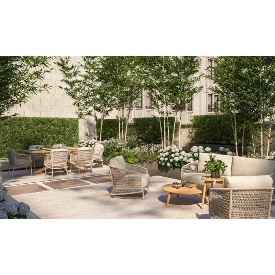 4-Seasons Outdoor 4 Seasons Puccini 3-zits loungebank - Rope