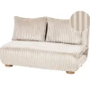 Leen Bakker ABISKO - Slaapbank 2-zits - Gebroken wit - Corduroy