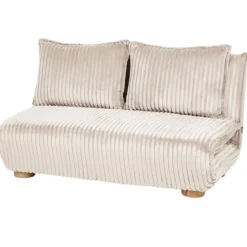 Leen Bakker ABISKO - Slaapbank 2-zits - Gebroken wit - Corduroy