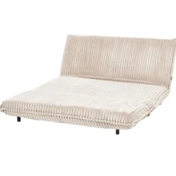 Leen Bakker ABISKO - Slaapbank 2-zits - Gebroken wit - Corduroy