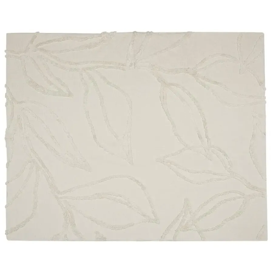 Plaids-Beliani ACACIA - Plaid - Beige - 130 x 160 cm - Katoen