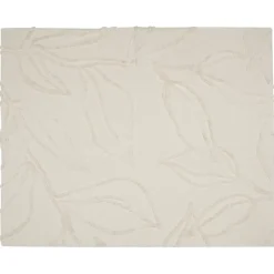 Plaids-Beliani ACACIA - Plaid - Beige - 130 x 160 cm - Katoen
