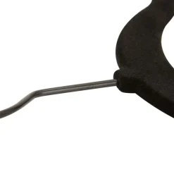 Merkloos ACAZA - 50 Anti-slip kleerhangers - Zwarte haak