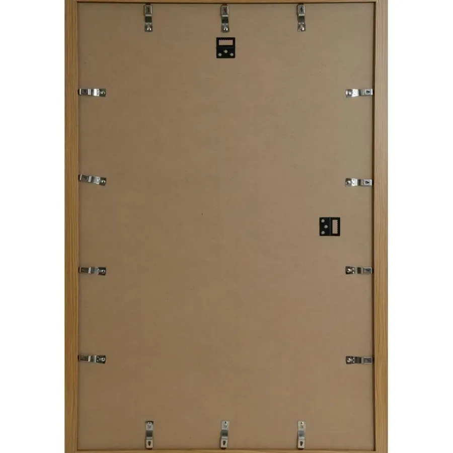 Fotolijsten-Merkloos ACAZA Fotokader - Fotolijst - 50x75 cm - MDF hout - Warme Eik