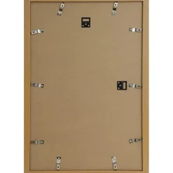 Merkloos ACAZA Fotokader - Fotolijst in MDF van 40x60 cm - Warm Oak - Plexiglas