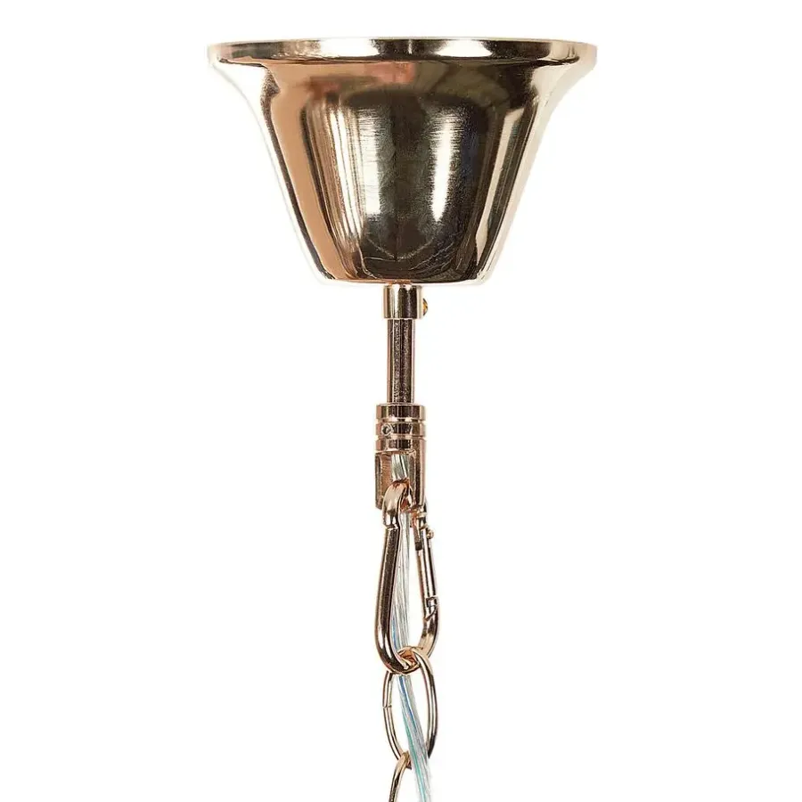 Beliani ACHEIRO - Kroonluchter - Goud - ⌀ 49 cm - Kristal