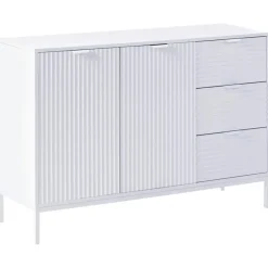 Leen Bakker ADELAIDE - Dressoir - Wit - MDF