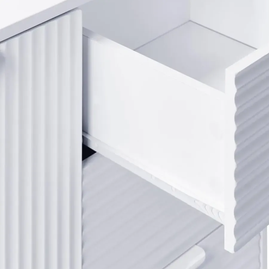 Leen Bakker ADELAIDE - Dressoir - Wit - MDF