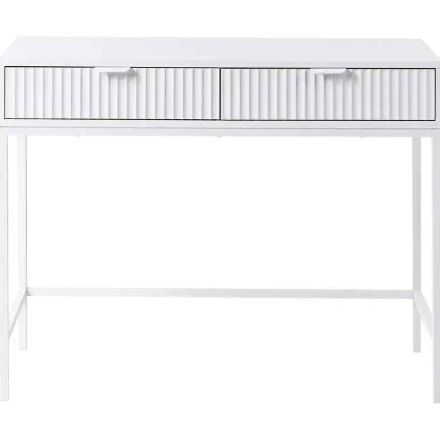 Leen Bakker ADELAIDE - Sidetable - Wit - MDF