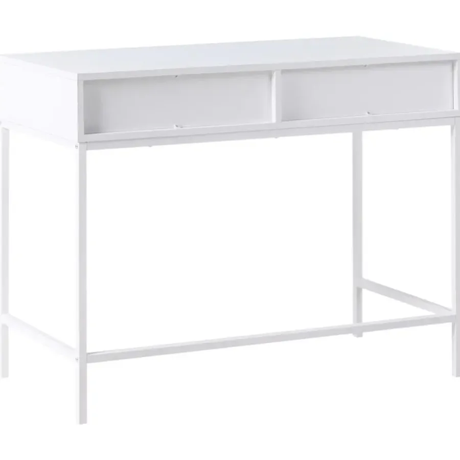 Leen Bakker ADELAIDE - Sidetable - Wit - MDF