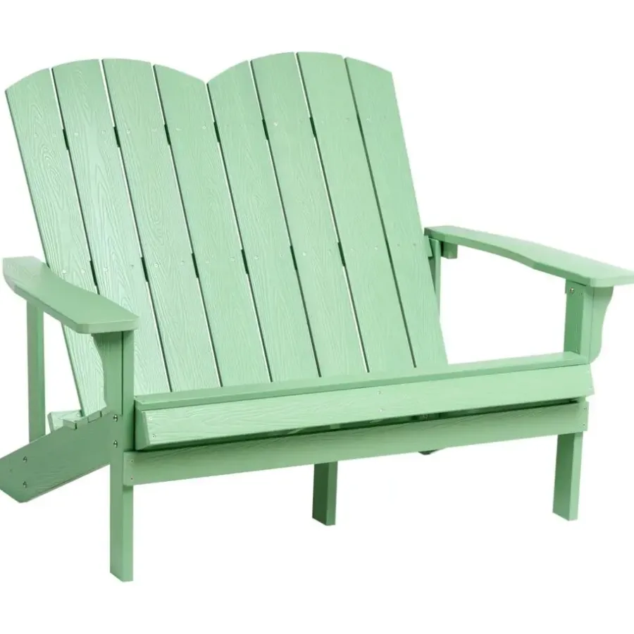 Tuinbanken-Leen Bakker ADIRONDACK - Tuinbank - Lichtgroen - Kunsthout