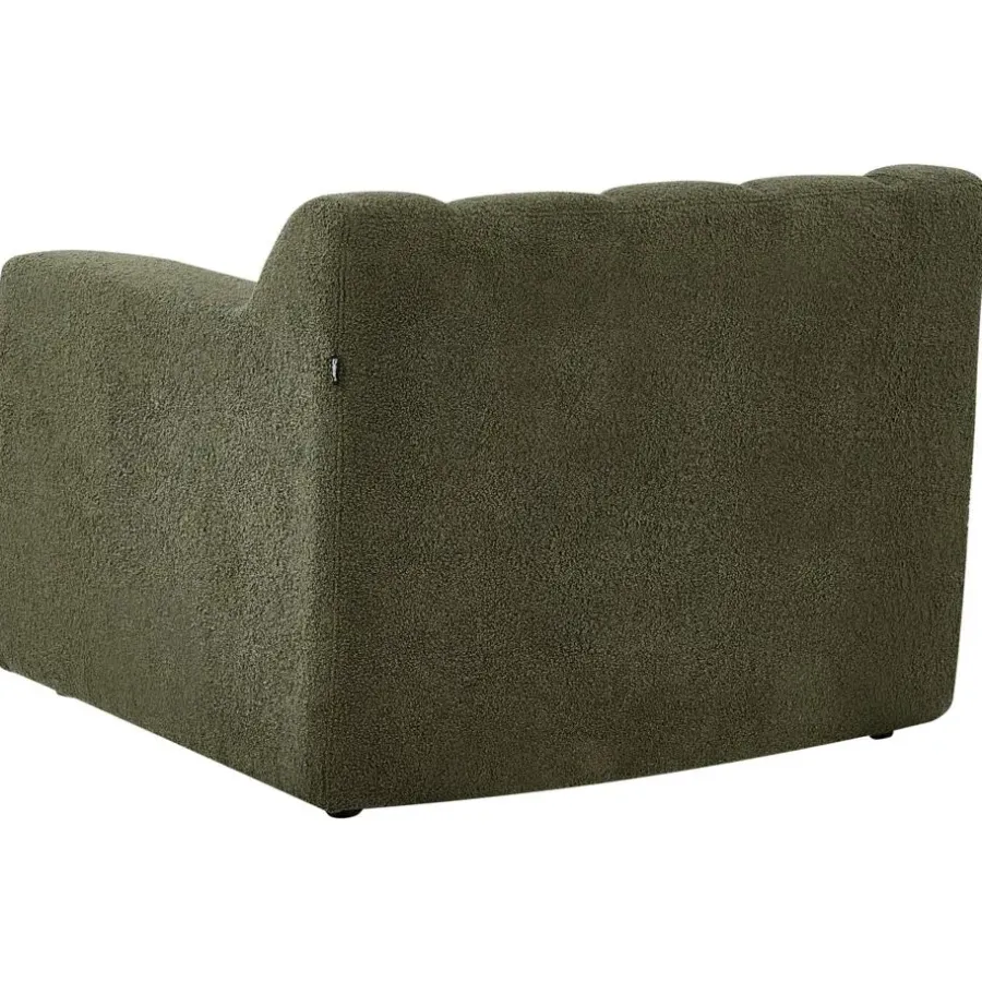 Beliani AGERUP - Fauteuil - Donkergroen - Bouclé