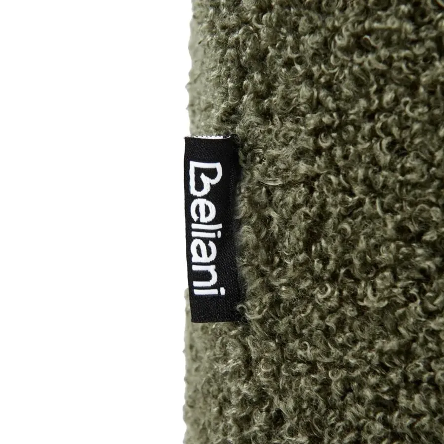 Beliani AGERUP - Fauteuil - Donkergroen - Bouclé