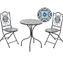 Leen Bakker AGGIUS - Bistroset - Zwart - IJzer
