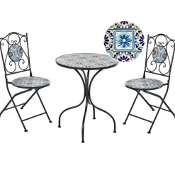 Leen Bakker AGGIUS - Bistroset - Zwart - IJzer