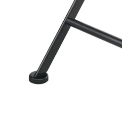 Bistro- & Balkonsets-Leen Bakker AGGIUS - Set van 2 tuinstoelen - Zwart - IJzer