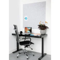 Wandpanelen-IVOL Akoestisch wandpaneel PET-vilt - 50x50 cm - Grijs