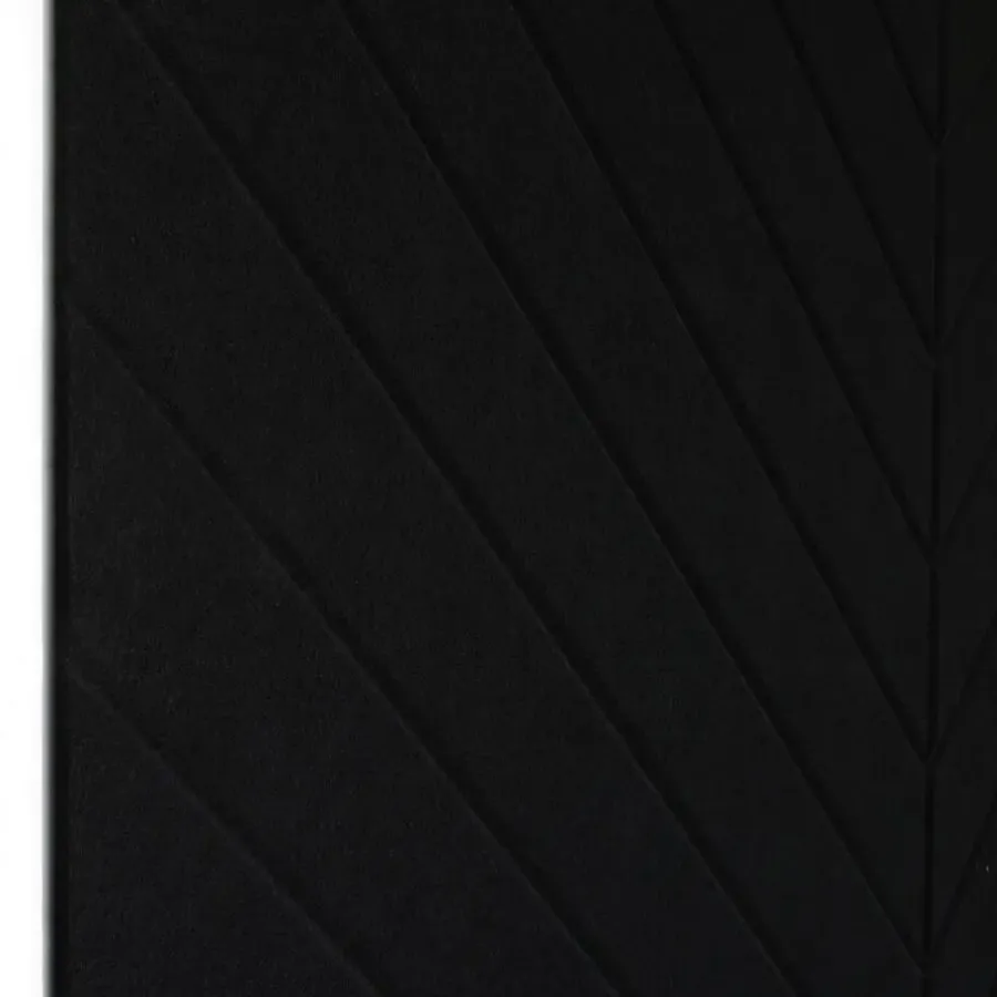 Wandpanelen-IVOL Akoestisch wandpaneel PET-vilt - 100x100cm - Visgraat motief Zwart
