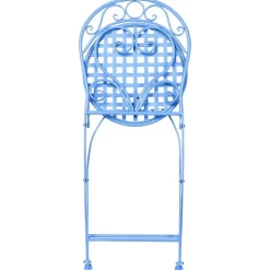 Leen Bakker ALBINIA - Bistroset voor 2 - Blauw - Metaal