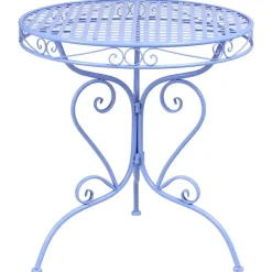 Leen Bakker ALBINIA - Bistroset voor 2 - Blauw - Metaal