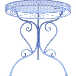 Leen Bakker ALBINIA - Bistroset voor 2 - Blauw - Metaal