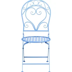Leen Bakker ALBINIA - Bistroset voor 2 - Blauw - Metaal