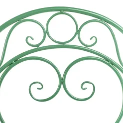 Leen Bakker ALBINIA - Tuinstoel set van 2 - Groen - Metaal