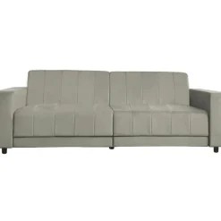 Dorel Home Allie II - Slaapbank 3-zits in taupe fluweel