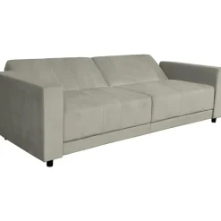 Dorel Home Allie II - Slaapbank 3-zits in taupe fluweel