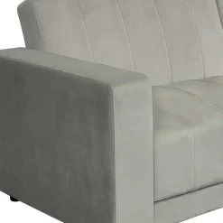 Dorel Home Allie II - Slaapbank 3-zits in taupe fluweel
