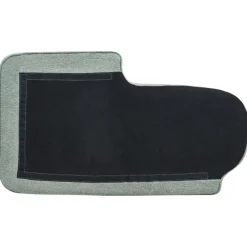 Beliani ALLIER - Chaise longue - Groen - Linkerzijde - Bouclé