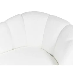 Loveseats-Beliani ALLIER - Chaise longue - Off-white - Rechterzijde - Bouclé