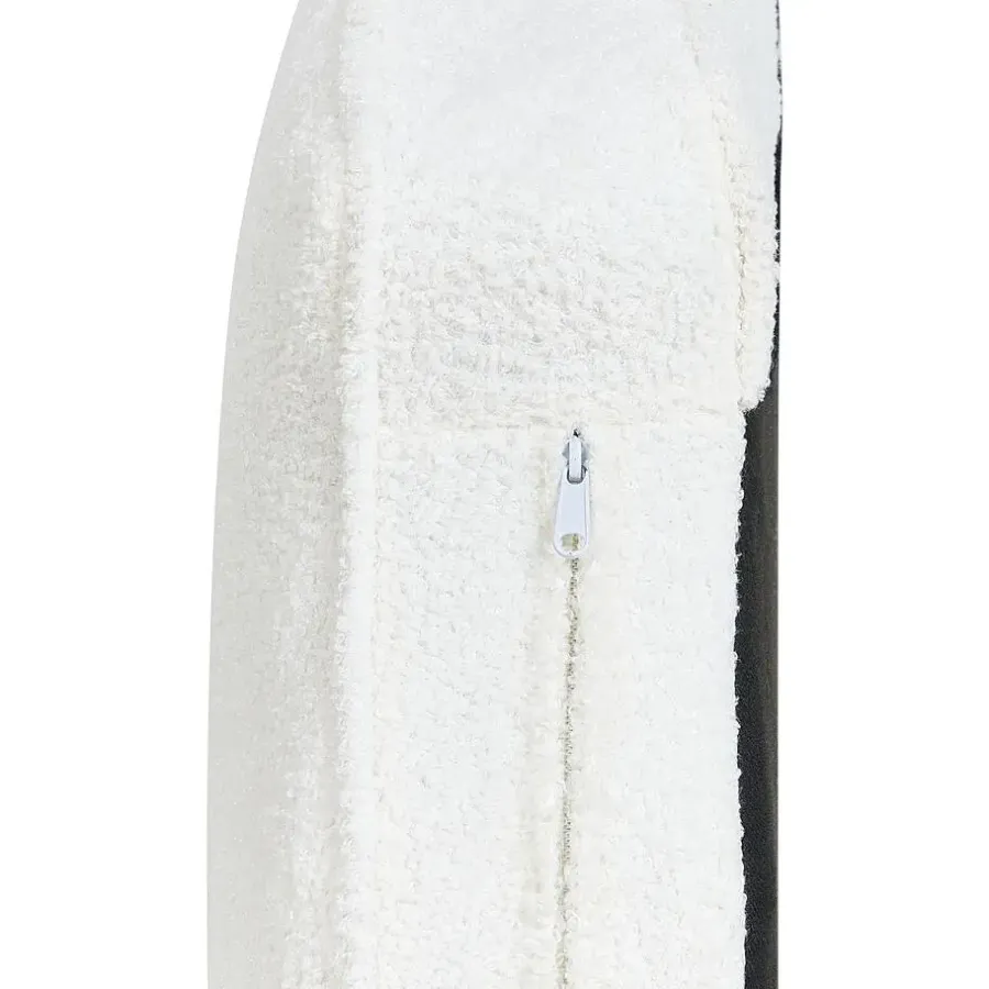 Loveseats-Beliani ALLIER - Chaise longue - Off-white - Rechterzijde - Bouclé
