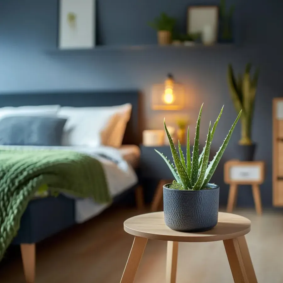 Plant in a Box Aloë vera - Set van 3 - Aloe barbadensis - Hoogte 25-40cm - ⌀10,5cm