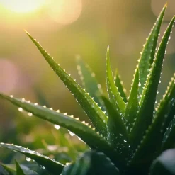 Kamerplanten-Plant in a Box Aloë vera - Set van 2 - Aloe barbadensis - Hoogte 25-40cm - ⌀10,5cm