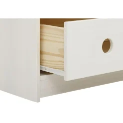 Boekenkasten|Boekenkasten-Loft24 Alpi - Boekenkast met dak en 1 lade in wit gelakt grenen