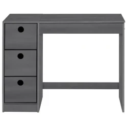 Loft24 Alpi - Bureau met 3 lades in grijs