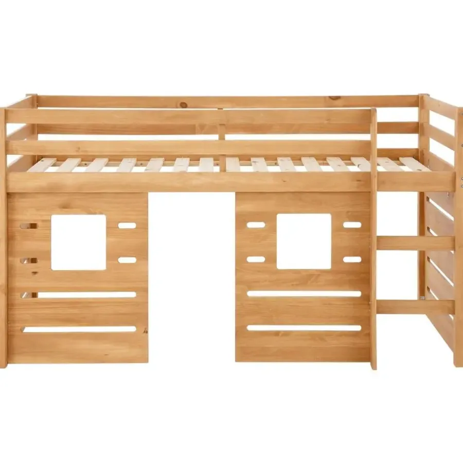Loft24 Alpi - Kinderverhoger 90x200 cm grenenhout