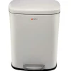 Prullenbakken-Alpina Pedaalemmer - soft-close - rvs - 5 liter - L21,5 x B18,5 x H30