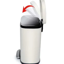 Prullenbakken-Alpina Pedaalemmer - soft-close - rvs - 5 liter - L21,5 x B18,5 x H30