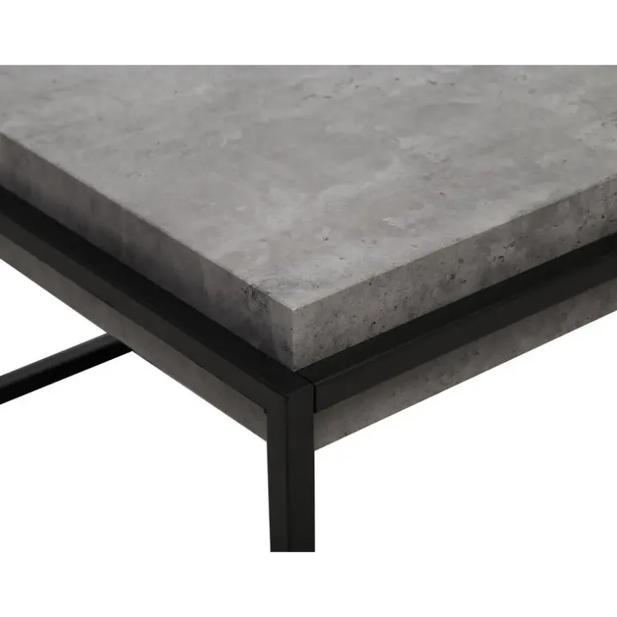 Beliani ALTOS - Salontafel - Grijs - MDF