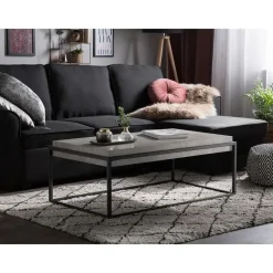 Beliani ALTOS - Salontafel - Grijs - MDF