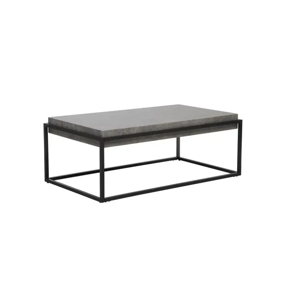 Beliani ALTOS - Salontafel - Grijs - MDF
