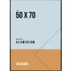 ACAZA Aluminium Fotokader, Foto lijst voor Foto's met Formaat 50 x 70 cm, Zwarte Rand