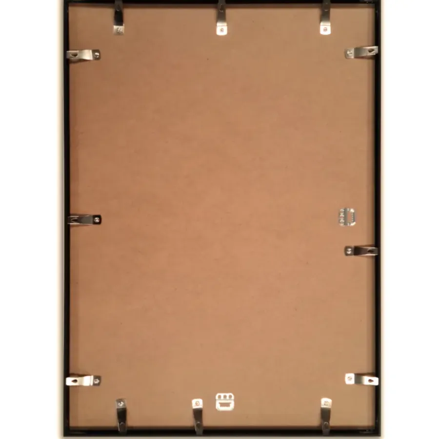 ACAZA Aluminium Fotokader, Foto lijst voor Foto's met Formaat 50 x 70 cm, Zwarte Rand