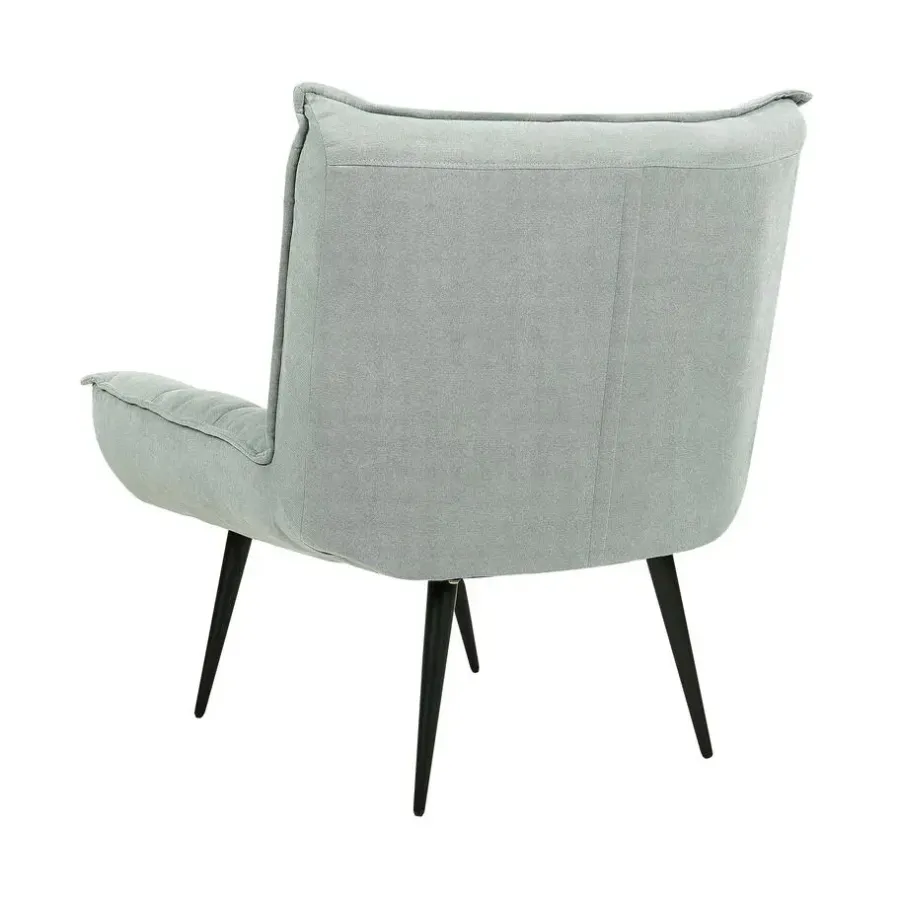 Beliani ALVESTA - Fauteuil - Mintgroen - Stof