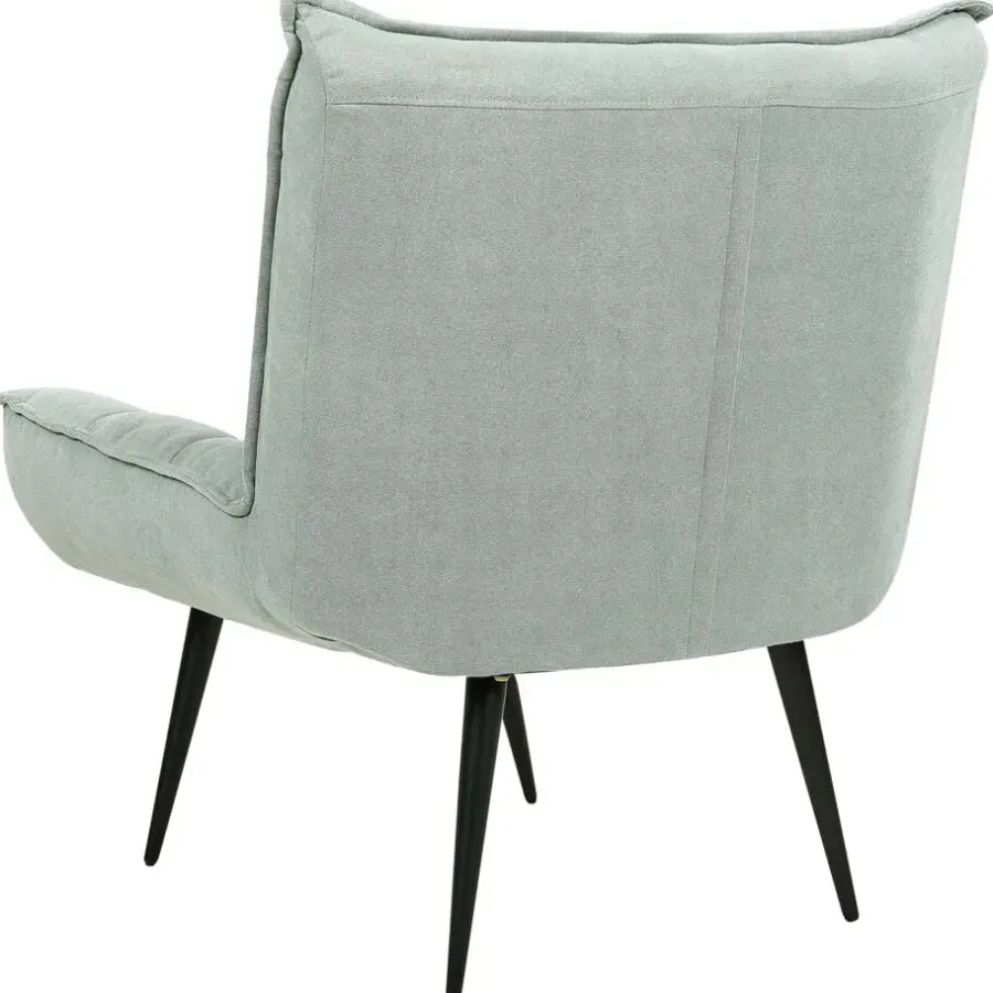 Beliani ALVESTA - Fauteuil - Mintgroen - Stof