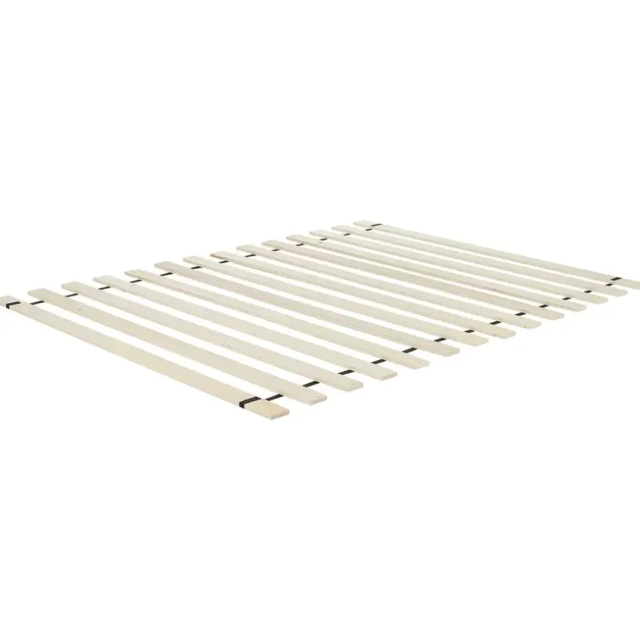 Twijfelaars-Beliani AMBASSADOR - Tweepersoonsbed - Grijs - 140 x 200 cm - Polyester