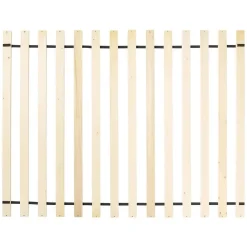 Twijfelaars-Beliani AMBASSADOR - Tweepersoonsbed - Grijs - 140 x 200 cm - Polyester